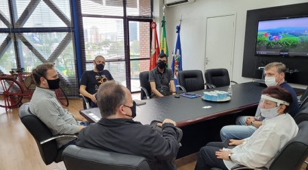 Meeting with the Mayor of Joinville